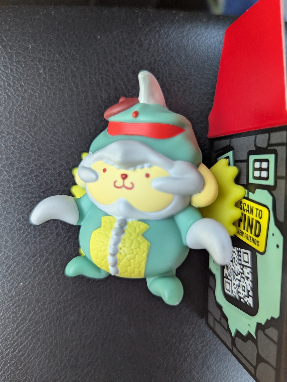 hello kitty x godzilla mcdonalds  figure #4 pompompurin as gigan